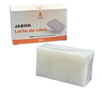Snadi - Jabón de Leche de Cabra 100% Natural | 200 g. | Hidratación Profunda | Suavidad para Piel Sensible, Seca, con Eczema, Psoriasis o Acné | Para Rostro y Cuerpo