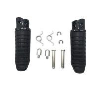 SNAHLPER Estriberas Moto Reposapiés delantero Bandit for motocicleta, Pedal de clavijas for Suzuki v-strom 650 DL650 GSX1300R GSX1300 Reposapies Moto (Color : Noir)