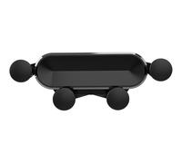 SNAHLPER Soporte Movil Coche para VW Caddy 5 (V) SB I 2020-2024, Soporte TeléFono MóVil Respiradero General, Gravedad AutomáTica Ajustable, Accesorios,Grey