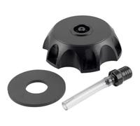 SNAHLPER Tapones Depósito Tapa Tanque Combustible Motocicleta para CB600F CB600F2 Hornet CB 600F CB 600F2 1998-2006, con Tubo Ventilación, Fácil Instalación, Universal Accesorio,Black