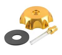SNAHLPER Tapones Depósito Tapa Tanque Combustible Motocicleta para S1000RR HP4 2019-2023, con Tubo Ventilación, Fácil Instalación, Universal Accesorio,Gold