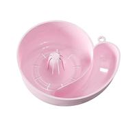 Snail Shape Drainer, Snail Shaped Fruit Washer, Portable Kitchen Cleaning Device with Strainer(9.25x3.15 In, Pink) (Pink)