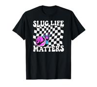 Snail Slug Retro Humorous Graphic Slug Life Matters Camiseta gráfica económica