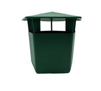 Snail Trap - ABS 12,5 x 10 cm | Reutilizable Beer Bait Slug Trapper | Portable Snail Catcher House for Yard, Farm, Patio, Lawn, Acuario, Fish Tank
