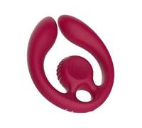 Snail vibe - gizi dúo estimulador de parejas control remoto burdeos