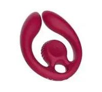 Snail vibe - gizi dúo estimulador de parejas control remoto burdeos