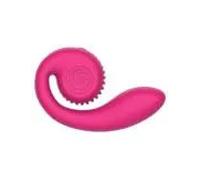 Snail vibe - gizi lite vibrador dual punto g y clítoris rosa