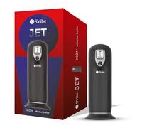 Snail Vibe JET IKON Masturbador para hombre Negro 27,0 cm