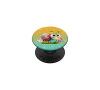 Snail Whisperer Lindo Divertido Slug Diseño Gráfico PopSockets PopGrip Adhesivo