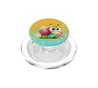 Snail Whisperer Lindo Divertido Slug Diseño Gráfico PopSockets PopGrip para MagSafe