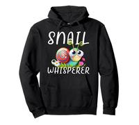 Snail Whisperer Lindo Divertido Slug Diseño Gráfico Sudadera con Capucha