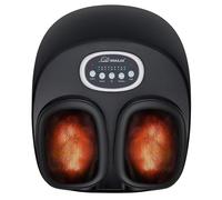 SNAILAX Masajeador de pies con calor, masajeador de pies shiatsu para fascitis plantar y neuropatía, alivio del dolor, amasar, compresión, calentador de pies calentado, masajeador, Regalos