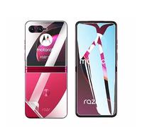 Snailcanfly 1 juego películas de hidrogel para Motorola Razr 40 Ultra 6.9" Protectores de pantalla de TPU Transparente flexible suave A prueba de explosiones NO vidrio templado