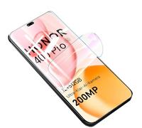 Snailcanfly 2 pcs películas de hidrogel para Honor 400 5G 6.55" Protectores de pantalla de TPU Transparente flexible suave A prueba de explosiones NO vidrio templado