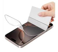 Snailcanfly 2 pcs películas de hidrogel para iPhone 17e / 16e 6.1" Protectores de pantalla de TPU Transparente flexible suave A prueba de explosiones NO vidrio templado