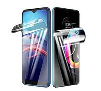 Snailcanfly 2 pcs películas de hidrogel para Motorola Moto G32 6.5" Protectores de pantalla de TPU Transparente flexible suave A prueba de explosiones NO vidrio templado