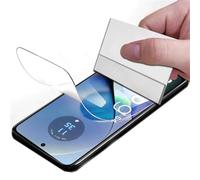 Snailcanfly 2 pcs películas de hidrogel para Motorola Moto g34 5G 6.5" Protectores de pantalla de TPU Transparente flexible suave A prueba de explosiones NO vidrio templado