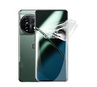 Snailcanfly 2 pcs películas de hidrogel para OnePlus 11 5G 6.7" Protectores de pantalla de TPU Transparente flexible suave A prueba de explosiones NO vidrio templado