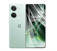 Snailcanfly 2 pcs películas de hidrogel para OnePlus Nord 3 5G 6.74" Protectores de pantalla de TPU Transparente flexible suave A prueba de explosiones NO vidrio templado