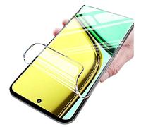 Snailcanfly 2 pcs películas de hidrogel para Realme C67 4G 6.72" Protectores de pantalla de TPU Transparente flexible suave A prueba de explosiones NO vidrio templado