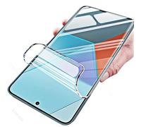 Snailcanfly 2 pcs películas de hidrogel para Xiaomi Redmi Note 13 4G 6.67" Protectores de pantalla de TPU Transparente flexible suave A prueba de explosiones NO vidrio templado
