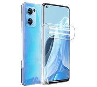 Snailcanfly películas de hidrogel 2 pcs para Oppo A76 6.56inch Protectores de pantalla de TPU de película transparente flexible suave NO vidrio templado