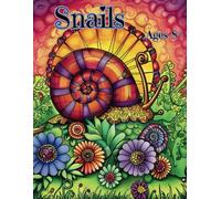 Snails: Coloring Pages Featuring Snails in Traditional, Mosaic, and Stained Glass Styles