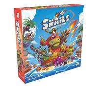 Snails: El Juego de Mesa - Juego de miniaturas táctico con Caracoles Locos, programación de acción y Campo de Batalla Extravagante - Alemán, 2 - 4 Jugadores, a Partir de 10 años ELZNIR Games