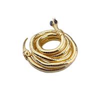 (snake 1, Gold) Adjustable Punk Snake Choker Bendable Snake Necklace Flexible Twisty Multi-purpose Necklace Bracelets Gothic Jewelry