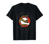 Snake Bike Car Club Garage Werkstatt Auto Autos Biker Camiseta