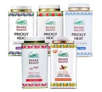 SNAKE BRAND - Prickly Heat Cooling Powder Wild Thanaka - 140g