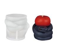 Snake Candle Molds - Flexible Silicone Material, Detailed Body Shape, Non-Stick, Heat Resistant Design | Making, Soap Crafting, Figurine Casting, DIY Art Projects, Handmade Crafts, Creative