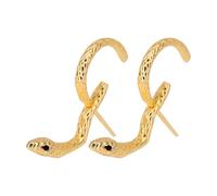 Snake Fashion Jewelry, Small Alloy Stud Earrings Set, 2.3cm Cartilage Goth Snake Earrings Jewelry for Women Men Outdoor Travel Dating Wedding Party Birthday Use, Stylish Accessory, Fashion Wear