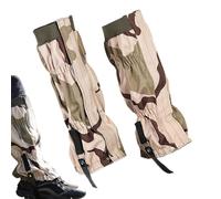 Snake Gaiters, Long Tube Calf Cover, 17,72 pulgadas Sand-Proof Calfs Gaiters, Anti-Wear Protection for Men and Women, Outdoor Survival, Hunting, Cycling, and Hiking