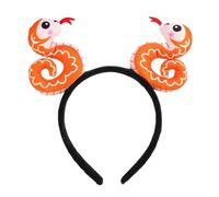 Snake Hair Decor, Toy Snake Headband, Snake Headband Prop, Holiday Snake Headdress, Snake-Themed Hairband, Plush Snake Photo Photo Props Hair Decor, Unique Stuffed Toy Headdress for Holiday