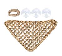 Snake Hammock - Lizard Hammock & Flexible Jungle Vines | Reptile Climbing Ladder Hanging Plant | 15.75 Inch, Gecko Tank Landscaping Accessories For Enclosure Home Cage, 1*Pc