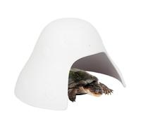 Snake Hide, Reptile Climbing Decor and Lizard Tank Accessories, Compact Reptil Cave for Geckos and Lizards, ABS Habitat for Home and Friends