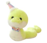 Snake Plush, Chinese Festival Toy, Soft Stuffed Animal, Cute Serpent Doll, Decoration Gift, Cozy Sofa Companion, for New Year Desk Ornament, 11.81 Inches PP Cotton