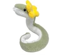 Snake Plush, Green Snake, Plush Snake Toy, Year of the Snake, 15.75 inches Long Table Decoration Year of the Snake Mascot Wrap-Around Design Soft Cuddly Plushie Hugger Toy Enhances Decor Safe for Use