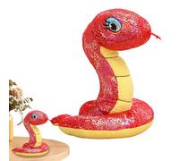 Snake Plush - Sequin Pet Snake Stuffed Animal, Soft Huggable Cute Plush Toy, For Kids Boys And Girls Bedroom Living Room Sofa Home Decor Gift Birthday Holiday Playroom Collectible Novelty Animal