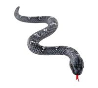 Snake Plussh Relleno: Material de Lujo Premium, Forma Flexible, Textura Detallada | Animal para niños de Juguete Blando de Gran tamaño con sensación acogedora para la guardería nonps destacada y Dive