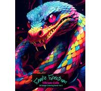 Snake Spectrum: Vibrant Coils Coloring Book Vol 2