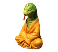 Snake Statue, Snake Buddha Statue Zen Meditation Decor, Chinese Snake Figurines, 2025 Year Of The Snake Sculpture, Home Zen Decoration, Snake Luck Sculpture, Wealth Snake Figurines, Zen Snake Decor