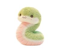 Snake Stuffed Animal - Plush Cartoon Toy Doll, 9.8 Inch Soft Animal Pillow | Kids Adults Girls Boys Huggable Stuffed Companion, Cuddly Plush for Bedroom Playroom Nursery Decor, Fun Educational Toy