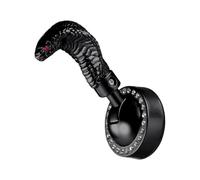 Snake Style Car Start Button Lever - Decorative Pushbutton Cover | Zinc Alloy Rocker Arm with Precision Movement & Adhesive Mount for Trailer, RV, Truck and Automotive Interiors