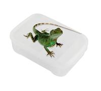 Snake Terrarium, 14 Grid Gecko Hatching Basin, 7.09x5.12x1.97 inches Transparent Reptile Breeding Box, Stackable Habitat Case for Spider Scorpion, Home Breeder, Hatchling Transport