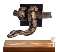Snake Wall Sculpture, Resin Gothic Art, Branch 3d Snake Decor, Home Bedroom Living Room Office Patio Garden Indoor Outdoor Decor Accent Display Spooky Aesthetic Piece, Gothic Wall Art for Home Bedroom