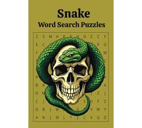 Snake Word Search Puzzles: 6x9 Inches | 110 Pages | 55 Puzzles | Great Gift