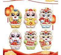 Snake Year Red Envelope Set - Red Chinese Envelopes for Money with 6X Red Pocket Envelopes for Lunar New Year, Spring Festival, and Weddings, Perfect for Gifting and Celebrating Traditional Chinese Oc