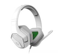 Snakebyte Auriculares para videojuegos Xbox - blanco - licencia oficial, controlador de audio fuerte de 50 mm, almohadillas aislantes de ruido, micrófono plegable, cable de 2,2 m de longitud, 5 años
